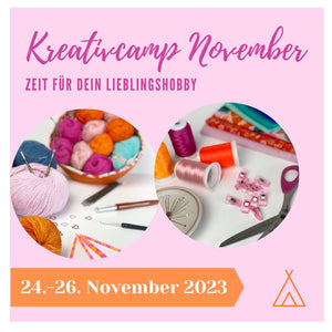 Kreativcamp vom 24.-26. November 2023 in Köln