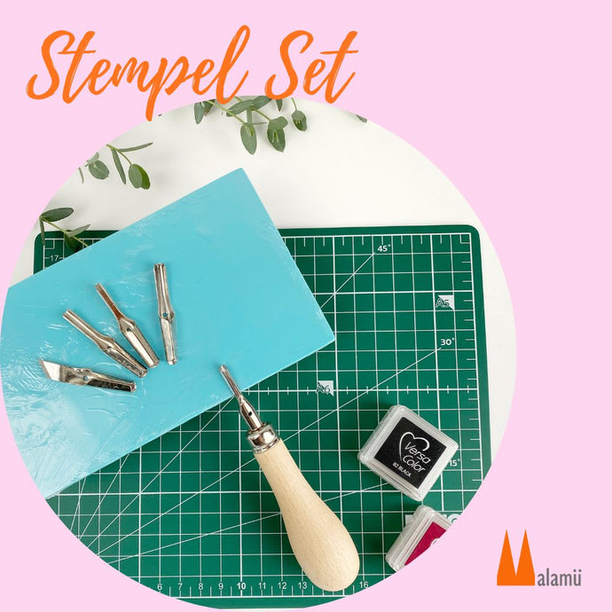 DIY-Set Stempel schnitzen