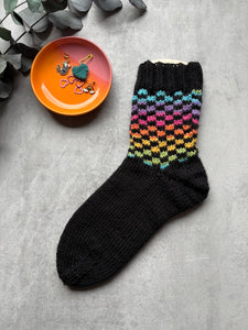 Karosocks - Strickanleitung