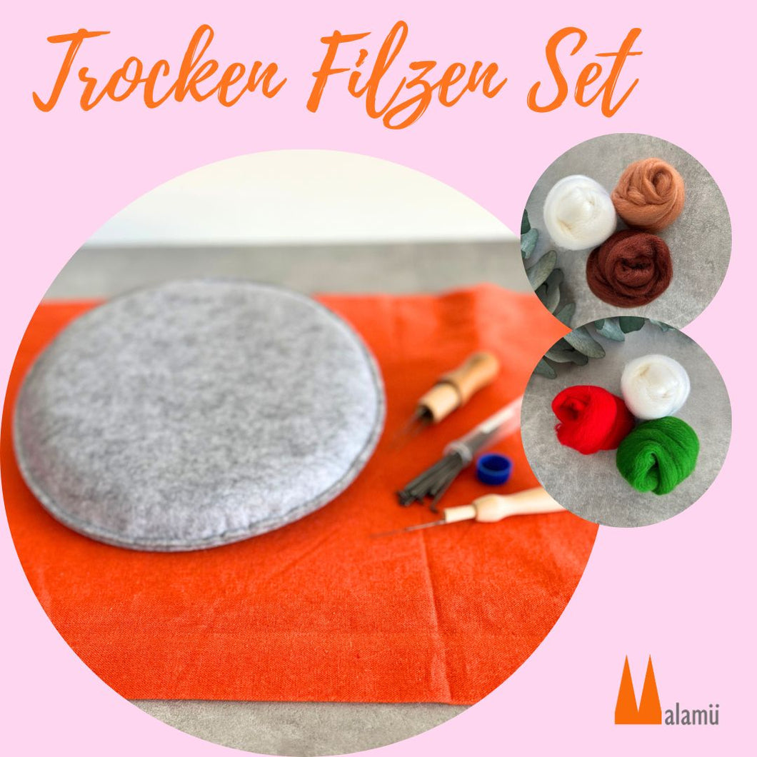 Starter-Set zum Trocken filzen