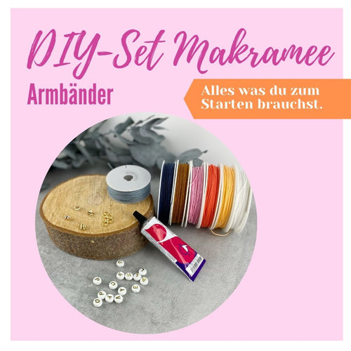 DIY-Set Makramee Freundschaftsbänder